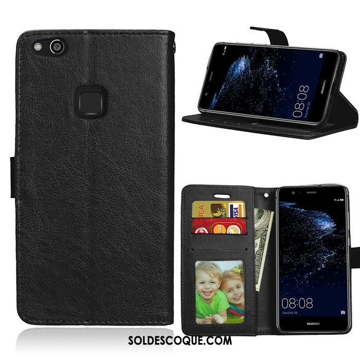 Coque Huawei P10 Lite Portefeuille Fluide Doux Téléphone Portable Protection Silicone Pas Cher