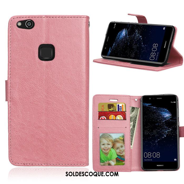 Coque Huawei P10 Lite Portefeuille Fluide Doux Téléphone Portable Protection Silicone Pas Cher