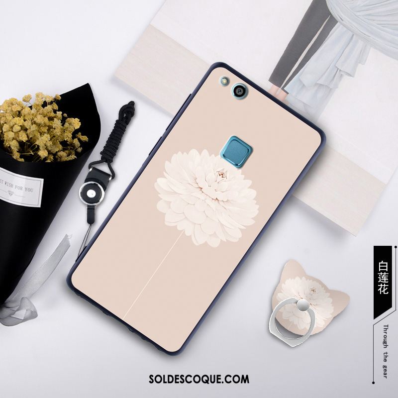 Coque Huawei P10 Lite Silicone Bleu Jeunesse Étui Fluide Doux Housse En Vente