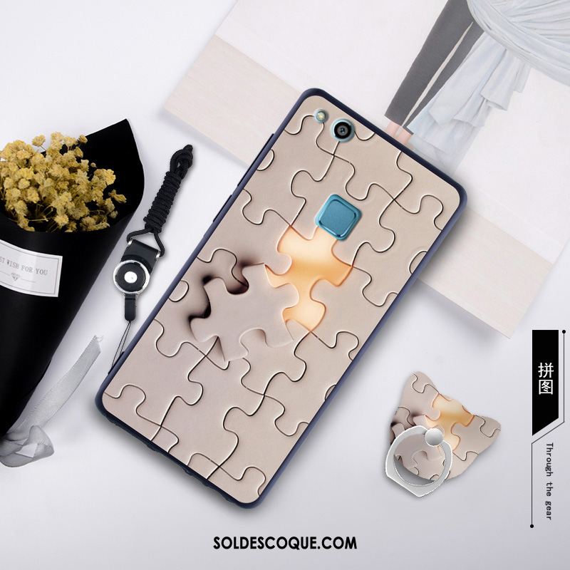 Coque Huawei P10 Lite Silicone Bleu Jeunesse Étui Fluide Doux Housse En Vente