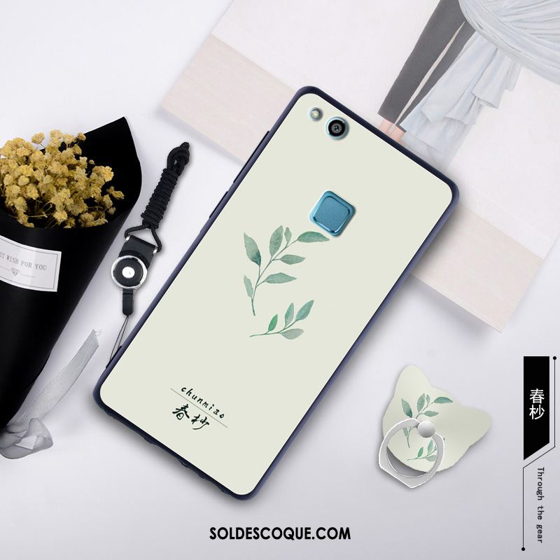 Coque Huawei P10 Lite Silicone Bleu Jeunesse Étui Fluide Doux Housse En Vente