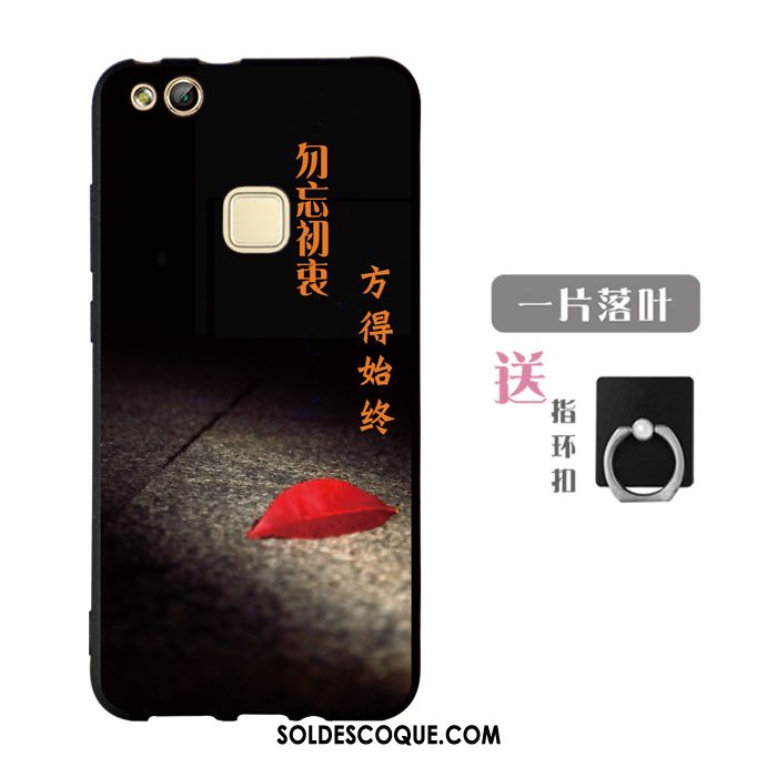 Coque Huawei P10 Lite Téléphone Portable Étui Créatif Protection Noir En Ligne