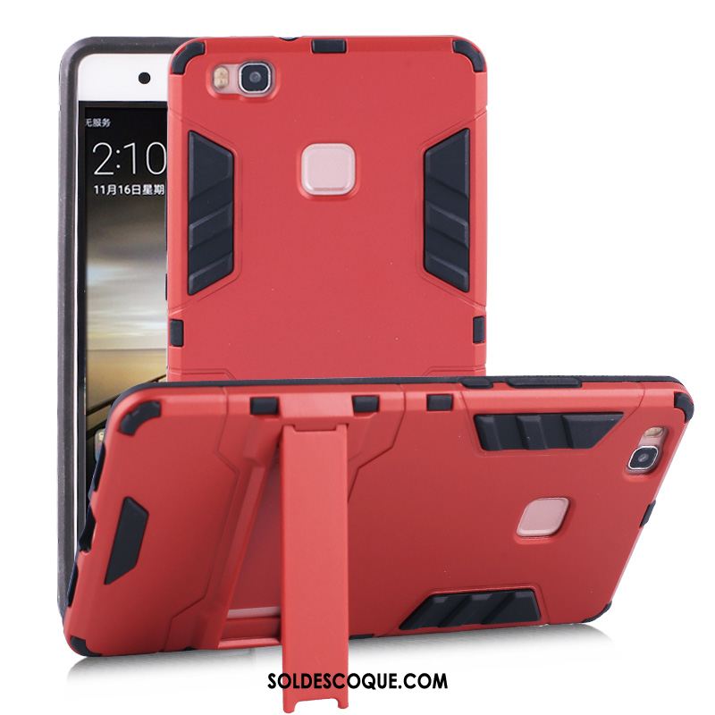 Coque Huawei P10 Lite Étui Jeunesse Créatif Rouge Support En Vente