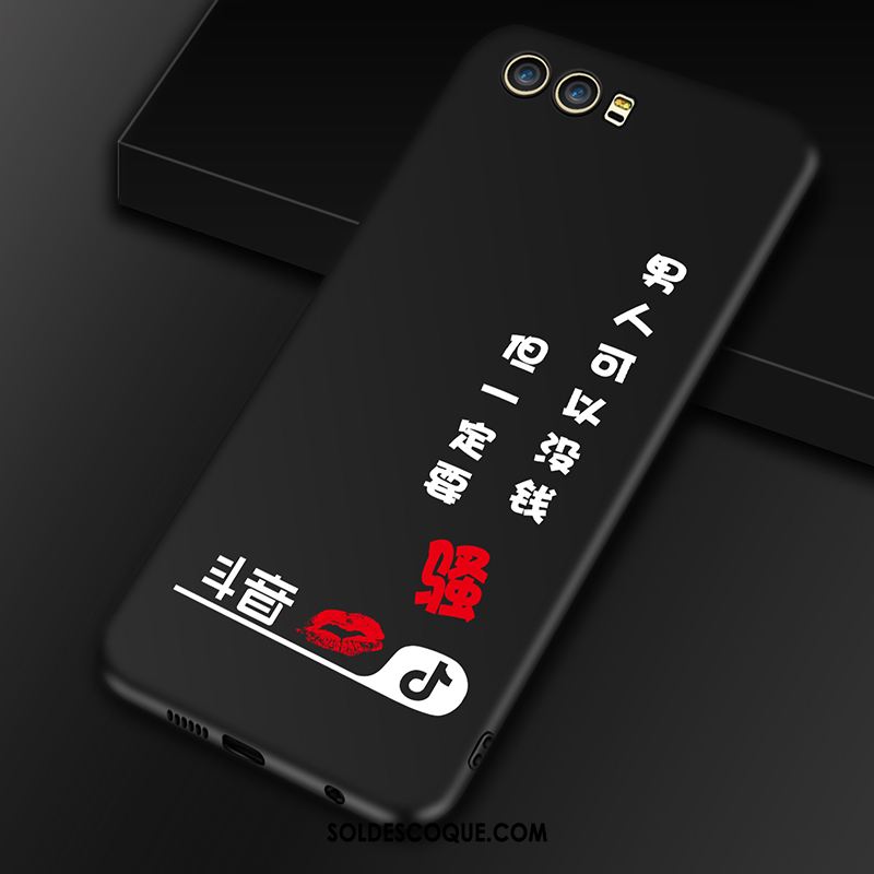 Coque Huawei P10 Noir Étui Incassable Fluide Doux Personnalité En Vente