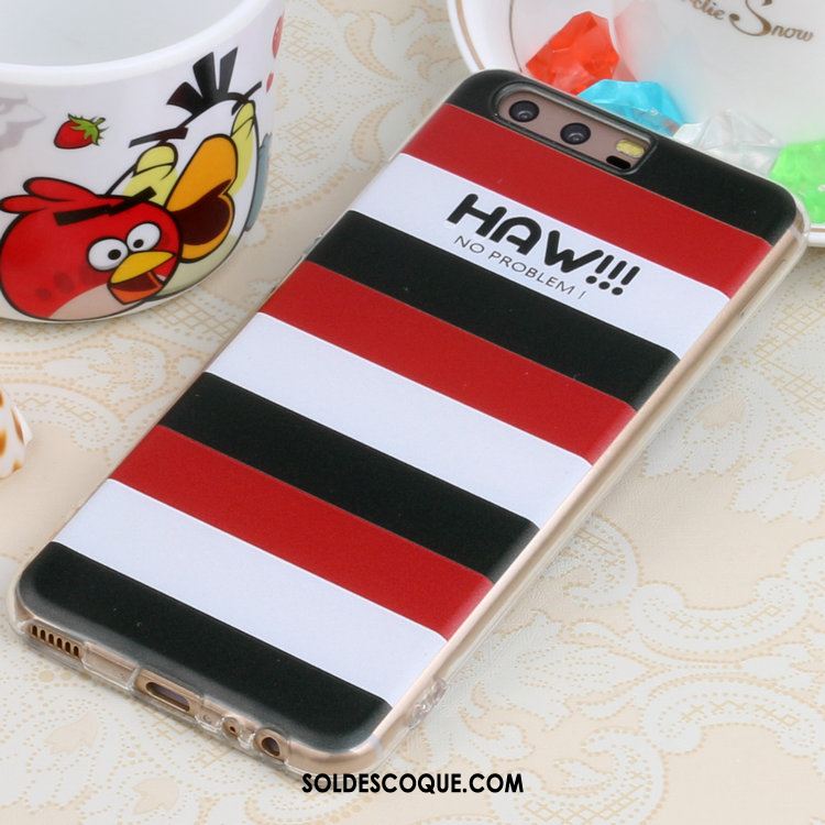 Coque Huawei P10 Peinture Gaufrage Protection Dessin Animé Téléphone Portable Pas Cher