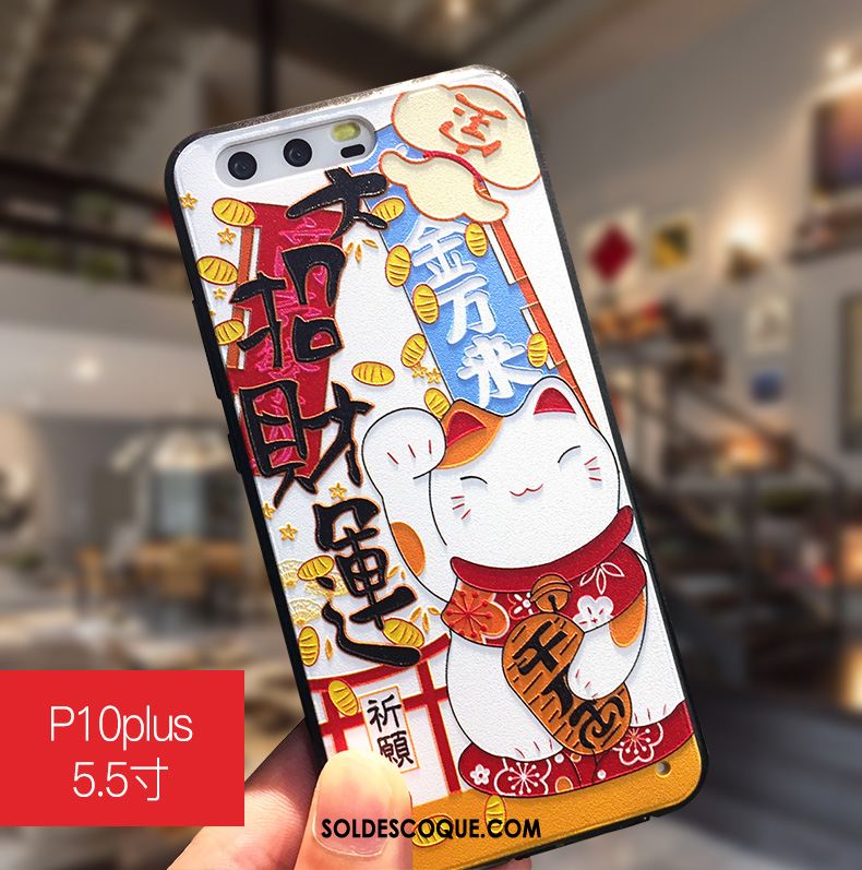 Coque Huawei P10 Plus Dessin Animé Créatif Ornements Suspendus Étui Silicone En Ligne