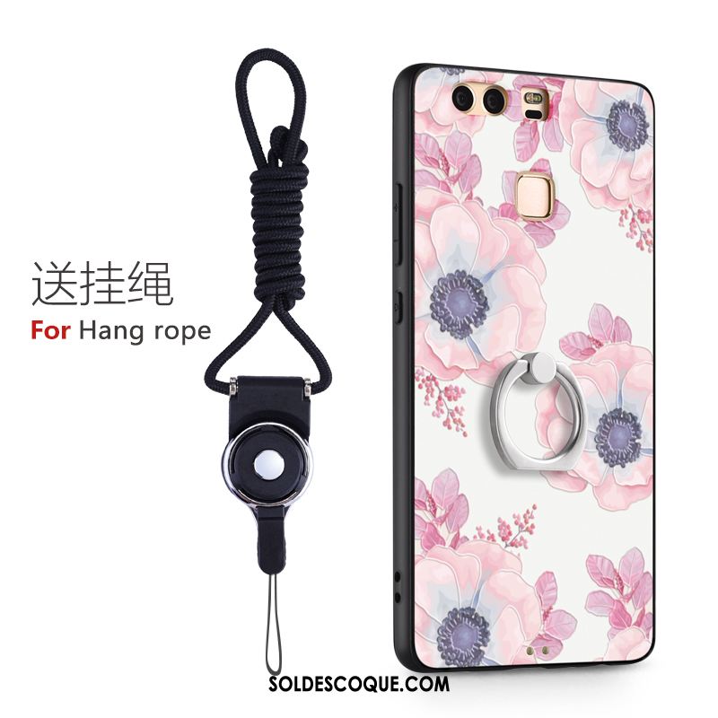 Coque Huawei P10 Plus Dessin Animé Rose Difficile Boucle Silicone Soldes