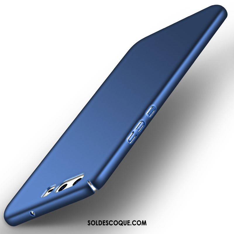 Coque Huawei P10 Plus Délavé En Daim Téléphone Portable Net Rouge Étui Fluide Doux Pas Cher