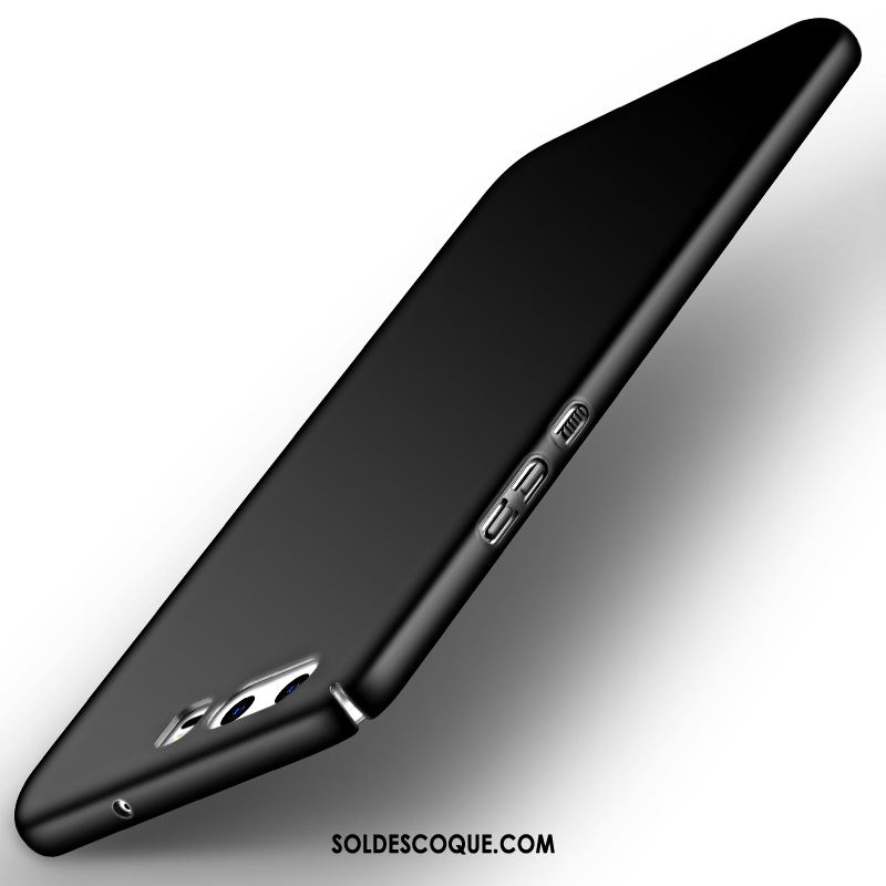 Coque Huawei P10 Plus Délavé En Daim Téléphone Portable Net Rouge Étui Fluide Doux Pas Cher