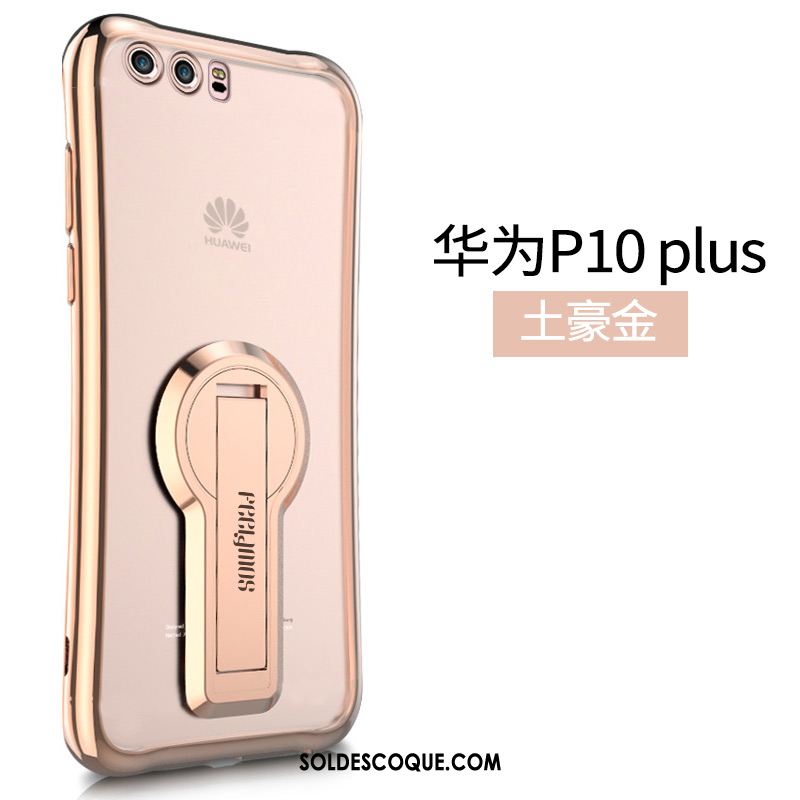 Coque Huawei P10 Plus Fluide Doux Support Délavé En Daim Personnalité Téléphone Portable Pas Cher