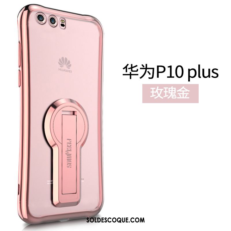 Coque Huawei P10 Plus Fluide Doux Support Délavé En Daim Personnalité Téléphone Portable Pas Cher