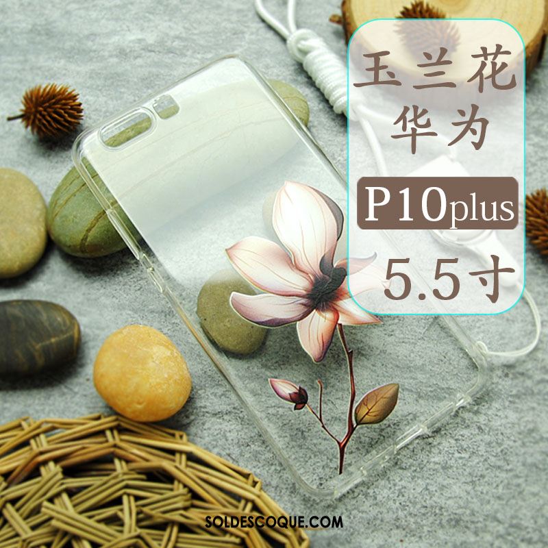Coque Huawei P10 Plus Incassable Frais Téléphone Portable Fluide Doux Style Chinois Pas Cher