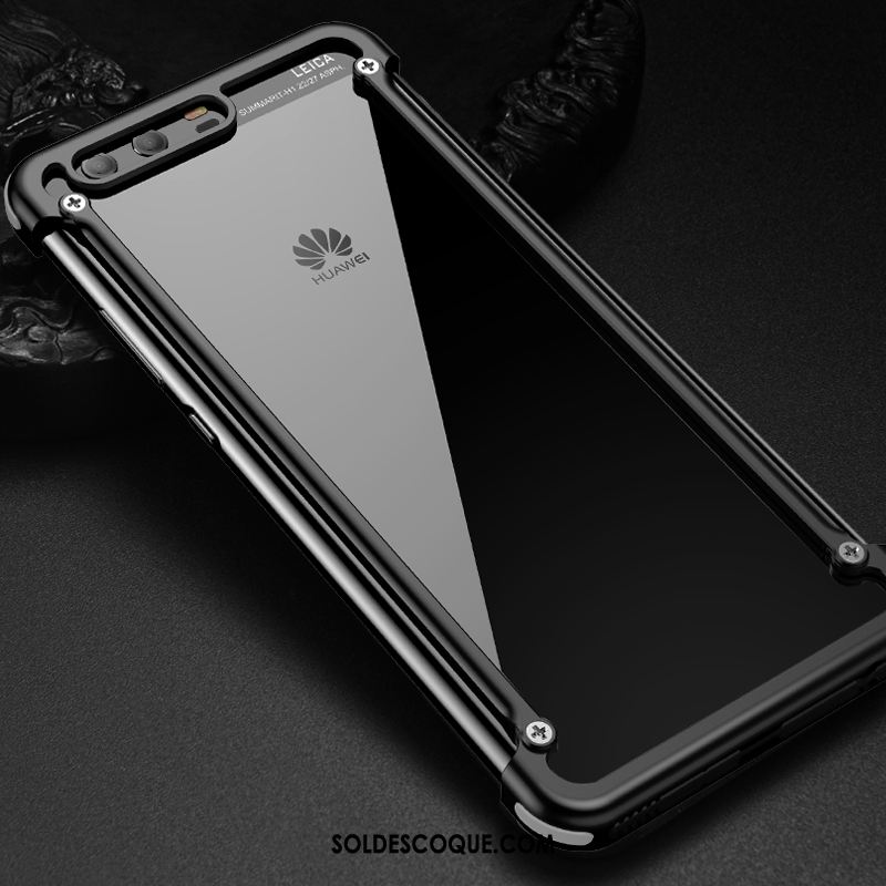 Coque Huawei P10 Plus Incassable Métal Personnalité Créatif Border Housse En Vente