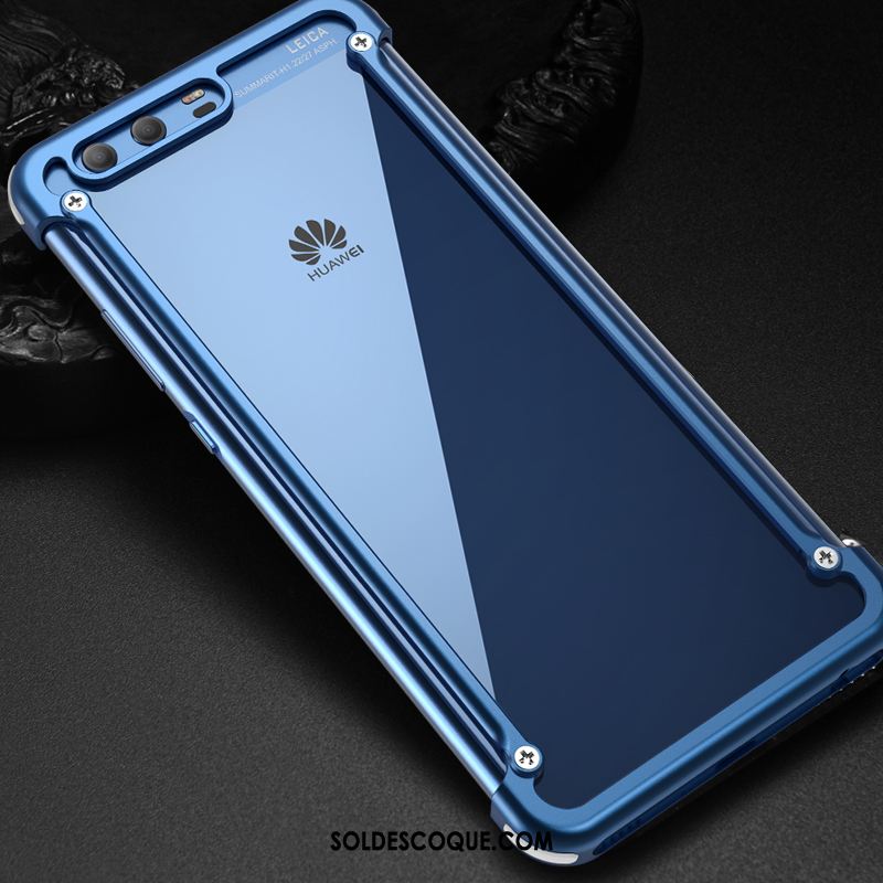 Coque Huawei P10 Plus Incassable Métal Personnalité Créatif Border Housse En Vente