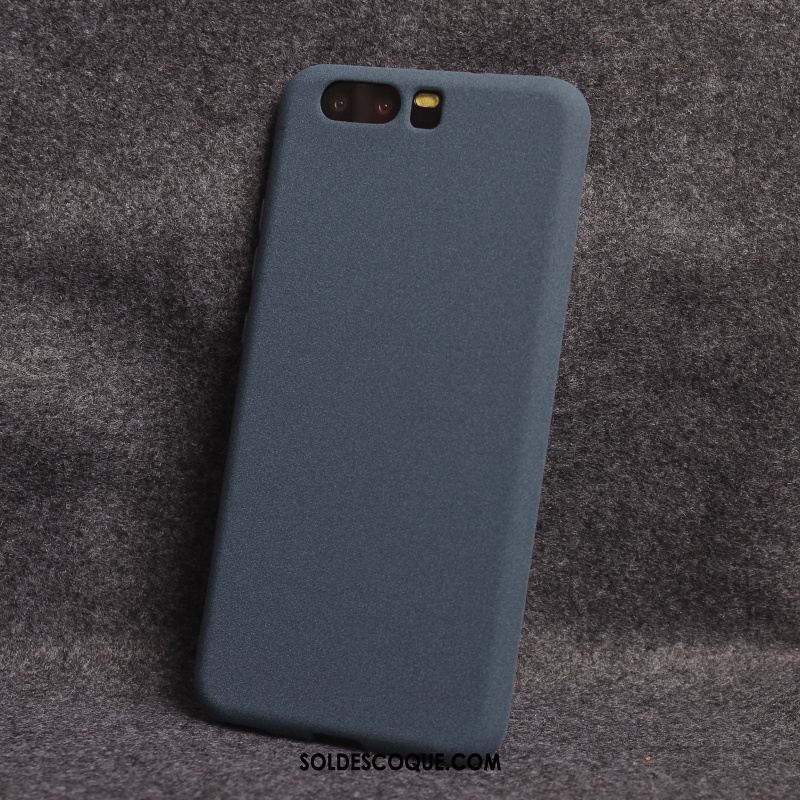 Coque Huawei P10 Plus Incassable Simple Tendance Délavé En Daim Silicone En Vente