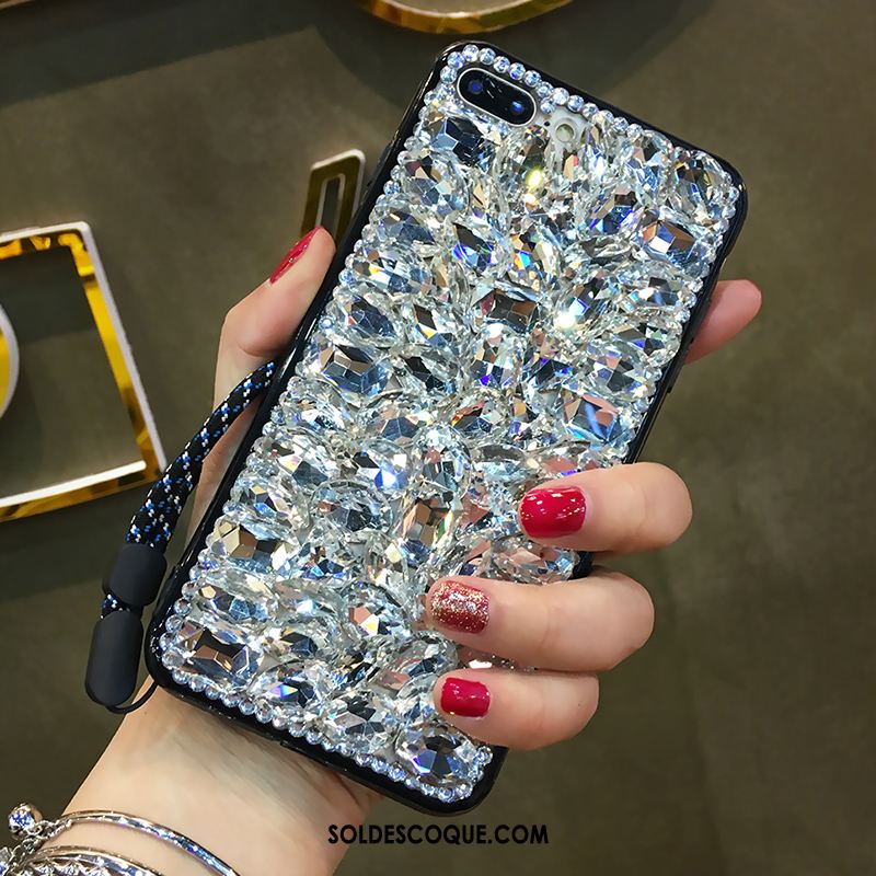 Coque Huawei P10 Plus Ornements Suspendus Fluide Doux Étui Strass Protection Housse Pas Cher