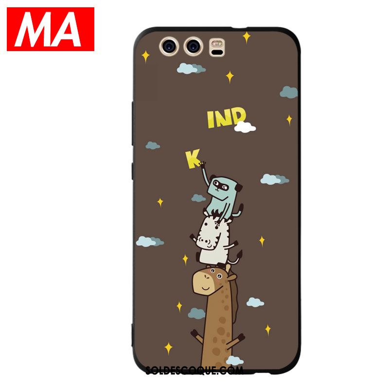 Coque Huawei P10 Plus Protection Étui Silicone Animal Dessin Animé Housse Pas Cher