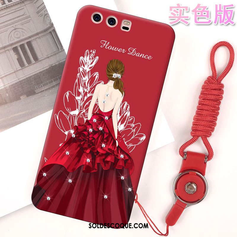 Coque Huawei P10 Plus Rouge Tout Compris Nouveau Silicone Ultra Pas Cher