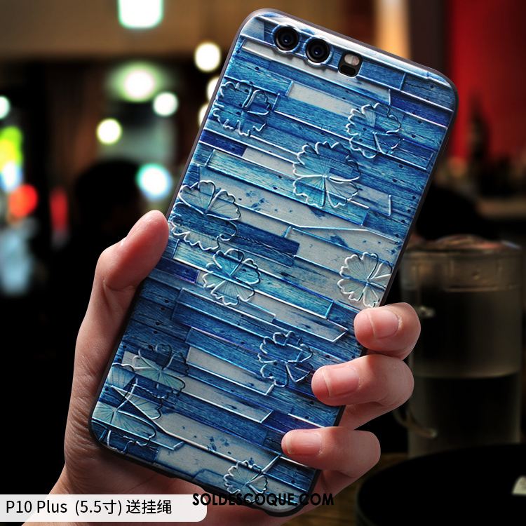 Coque Huawei P10 Plus Silicone Téléphone Portable Gaufrage Incassable Tendance En Vente