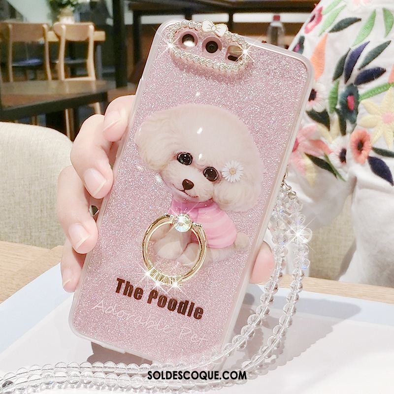 Coque Huawei P10 Plus Tout Compris Ornements Suspendus Strass Téléphone Portable Étui Pas Cher