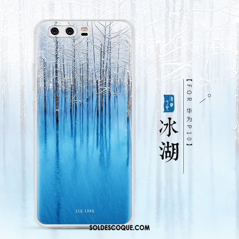 Coque Huawei P10 Plus Transparent Téléphone Portable Créatif Protection Silicone En Vente