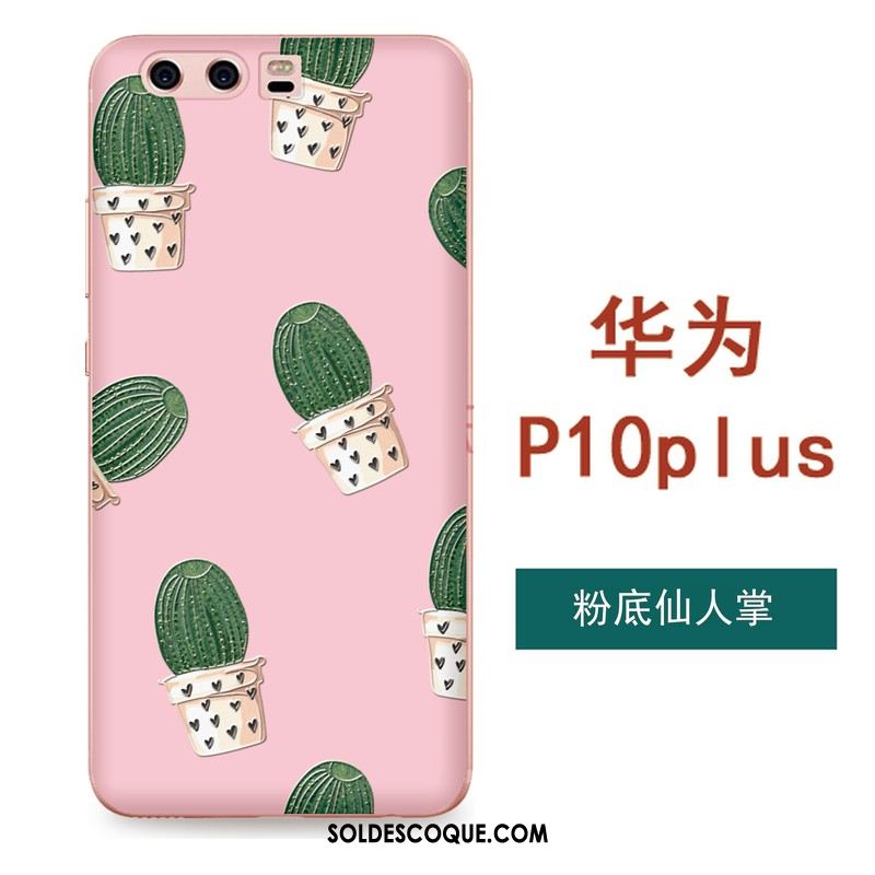 Coque Huawei P10 Plus Étui Gaufrage Tout Compris Téléphone Portable Fleurs En Ligne