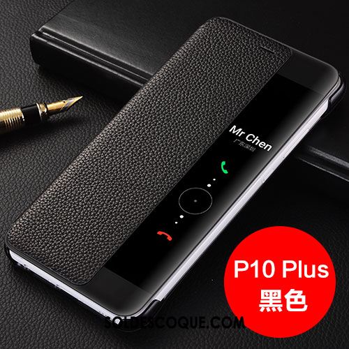 Coque Huawei P10 Plus Étui Téléphone Portable Étui En Cuir Protection Clamshell Soldes