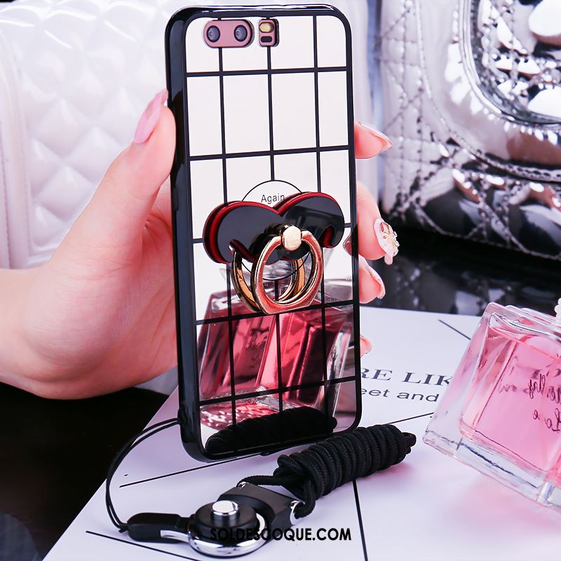 Coque Huawei P10 Protection Téléphone Portable Incassable Noir Fluide Doux Pas Cher