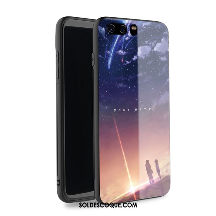 Coque Huawei P10 Rose Étui Dessin Animé Incassable Téléphone Portable Housse En Ligne