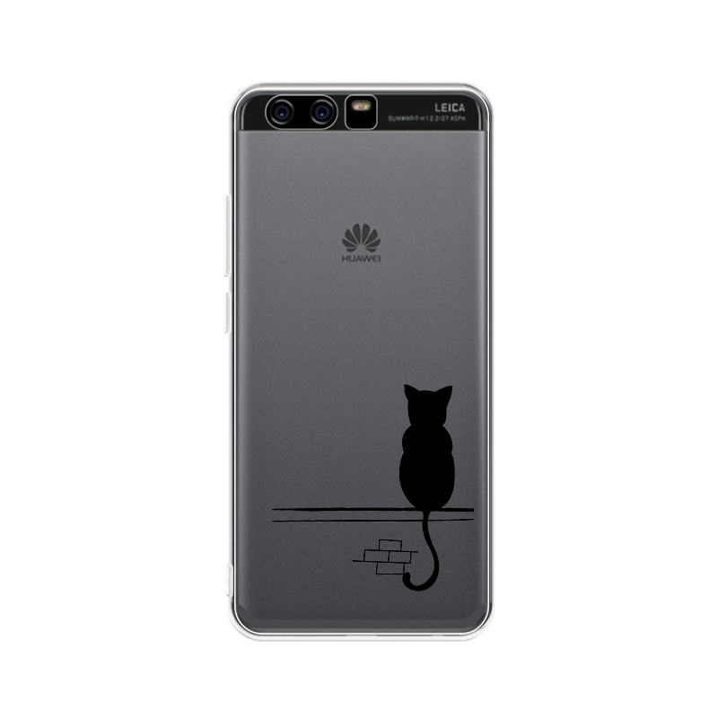 Coque Huawei P10 Téléphone Portable Fluide Doux Mesh Tendance Transparent Soldes