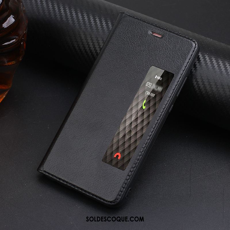 Coque Huawei P10 Téléphone Portable Vin Rouge Étui En Cuir Incassable Protection Housse Soldes