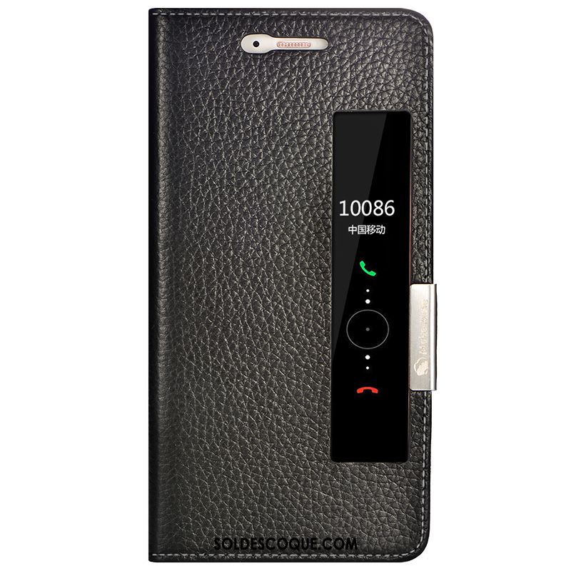 Coque Huawei P10 Téléphone Portable Étui Orange Étui En Cuir Tendance En Vente