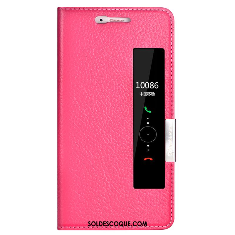 Coque Huawei P10 Téléphone Portable Étui Orange Étui En Cuir Tendance En Vente