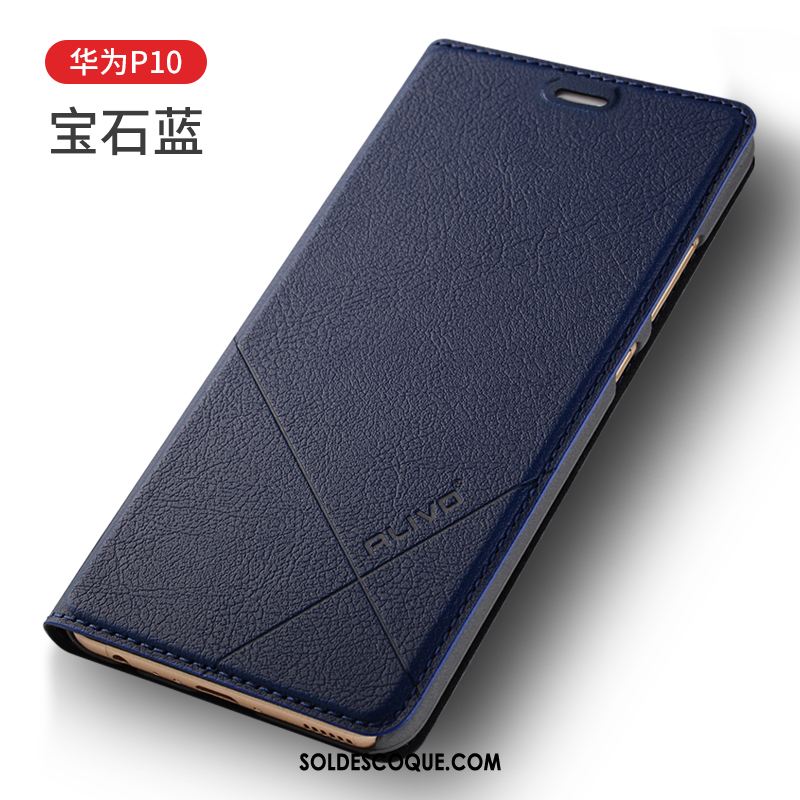 Coque Huawei P10 Étui Protection Téléphone Portable Carte Rouge Soldes