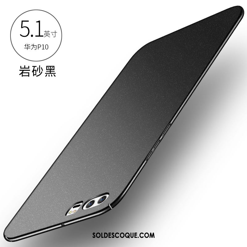 Coque Huawei P10 Étui Très Mince Noir Difficile Téléphone Portable Soldes