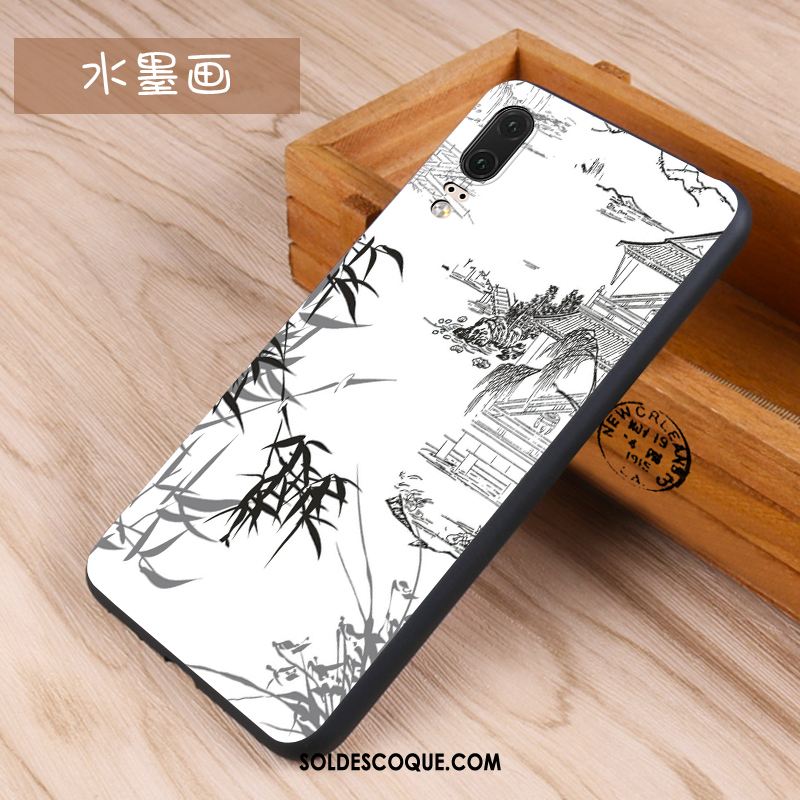 Coque Huawei P20 Blanc Tout Compris Téléphone Portable Incassable Étui Housse Soldes