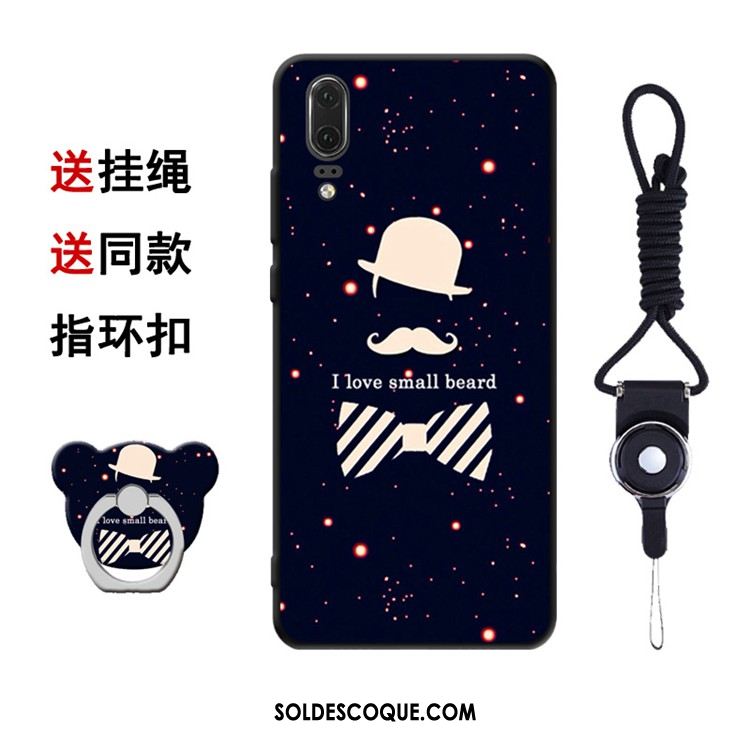 Coque Huawei P20 Charmant Silicone Fluide Doux Créatif Étui En Ligne