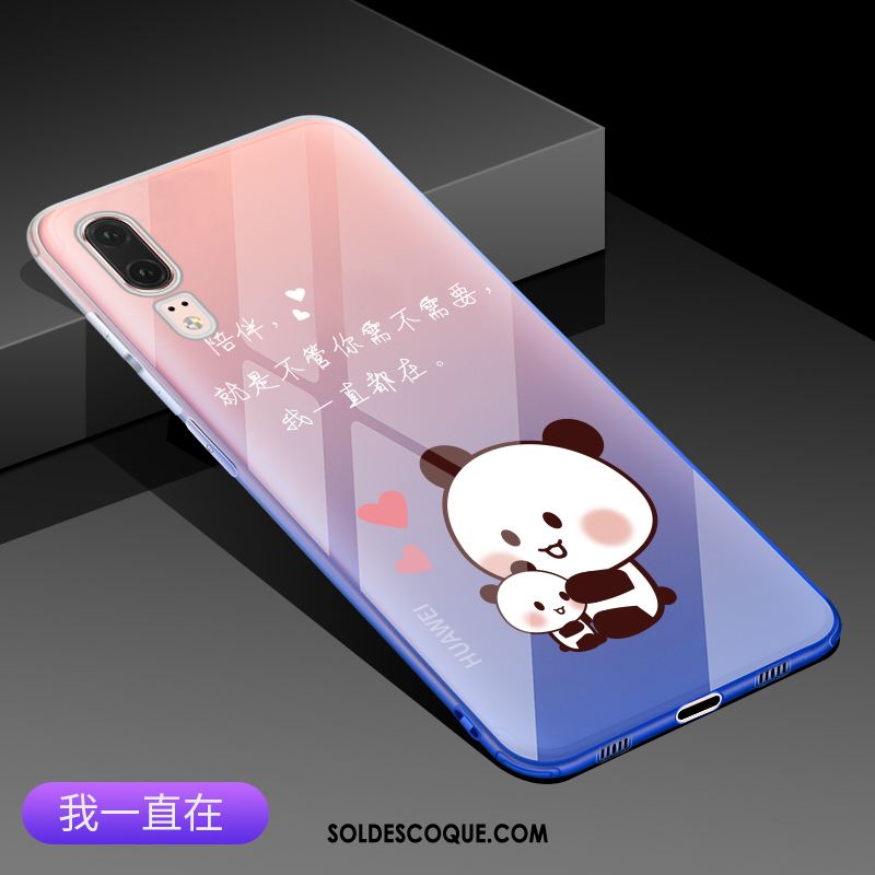 Coque Huawei P20 Créatif Nouveau Mode Dégradé Transparent Housse France