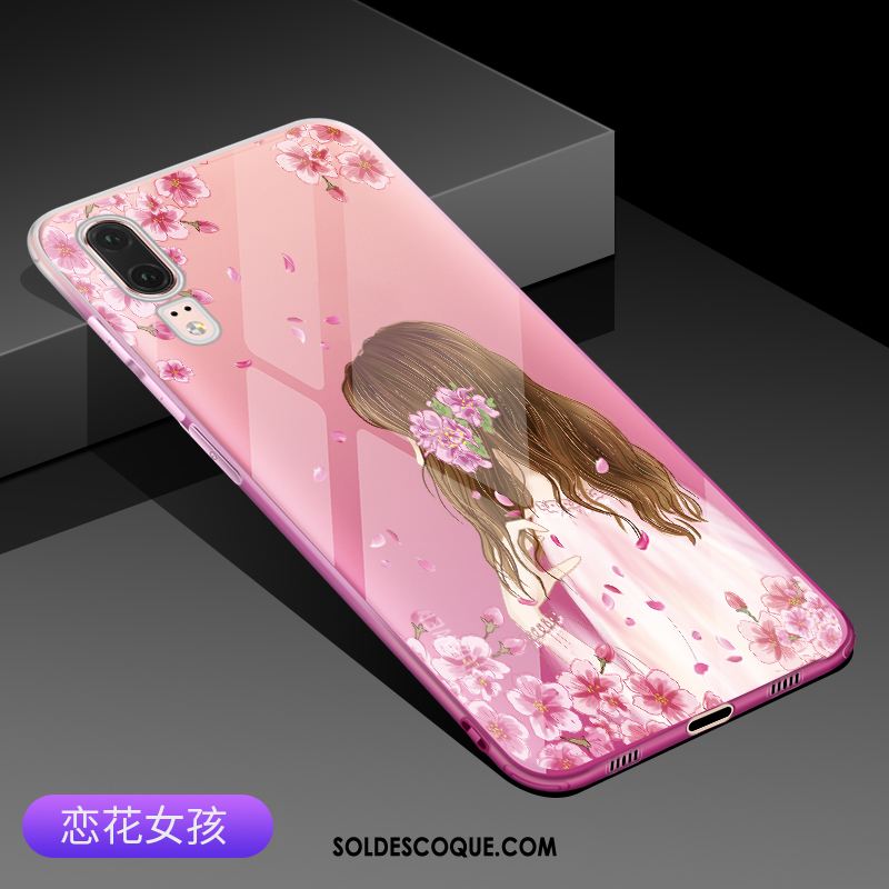 Coque Huawei P20 Créatif Nouveau Mode Dégradé Transparent Housse France