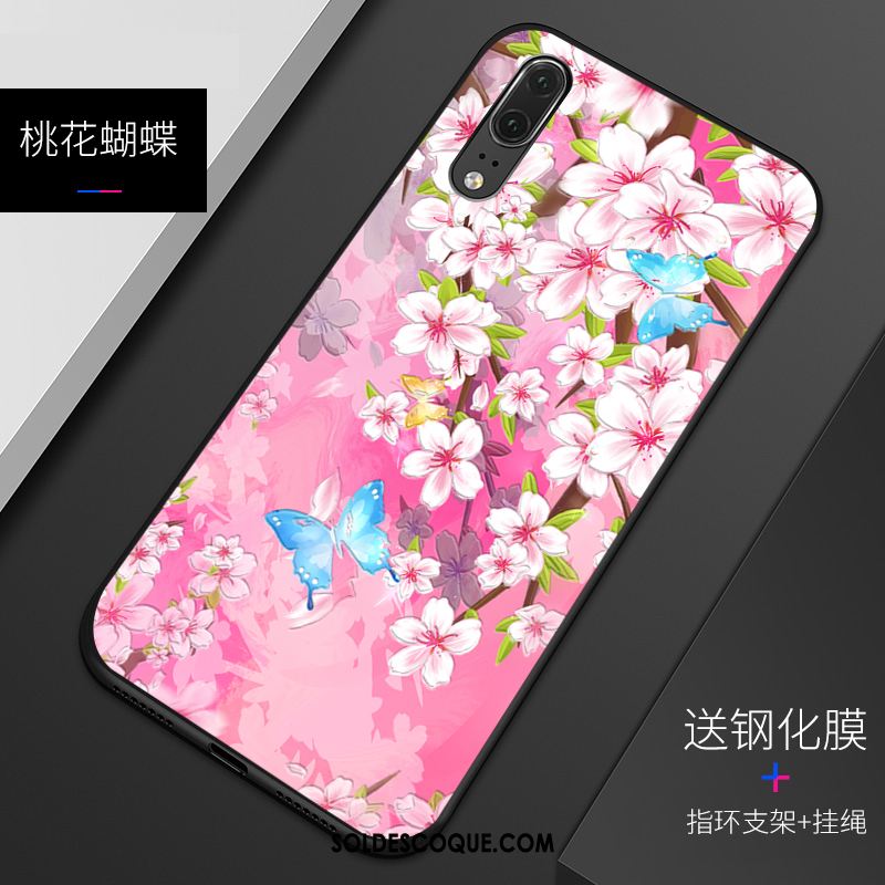 Coque Huawei P20 Fluide Doux Personnalisé Gaufrage Silicone Modèle Pas Cher