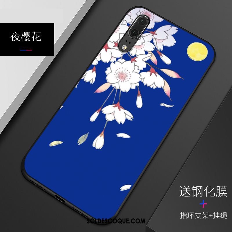 Coque Huawei P20 Fluide Doux Personnalisé Gaufrage Silicone Modèle Pas Cher