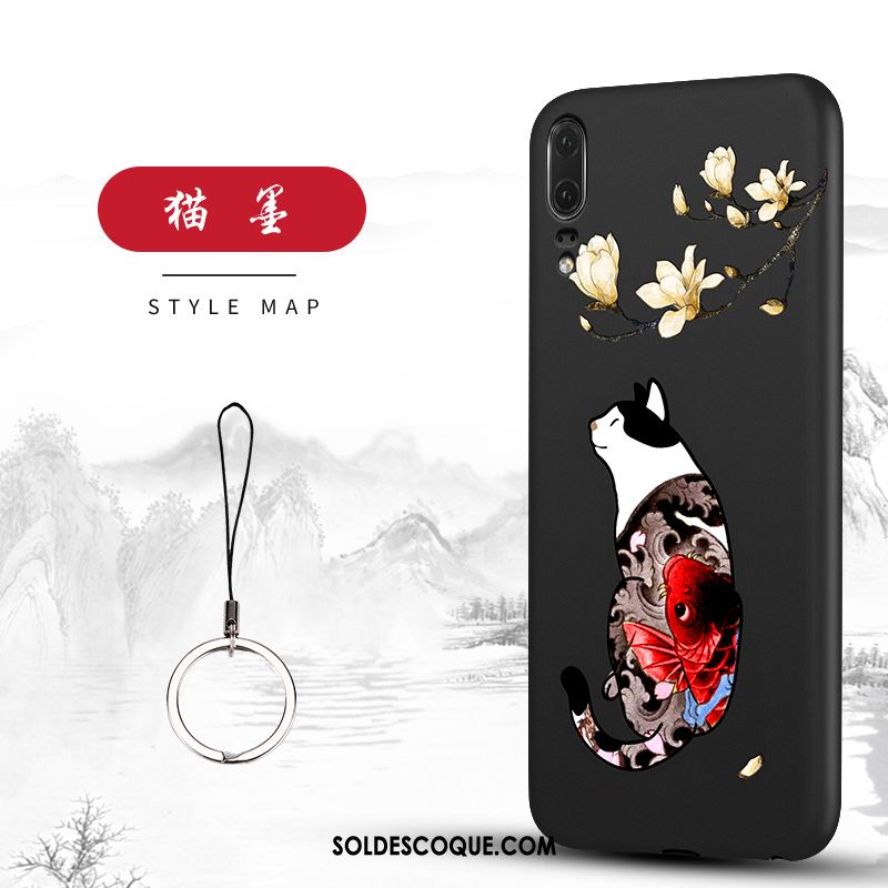 Coque Huawei P20 Jeunesse Fluide Doux Nouveau Silicone Étui En Ligne