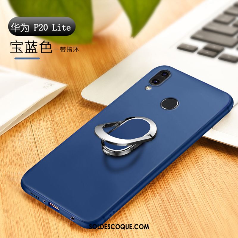 Coque Huawei P20 Lite Anneau Incassable Jeunesse Noir Téléphone Portable En Ligne