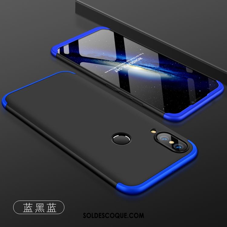 Coque Huawei P20 Lite Anneau Étui Or Protection Chat Pas Cher