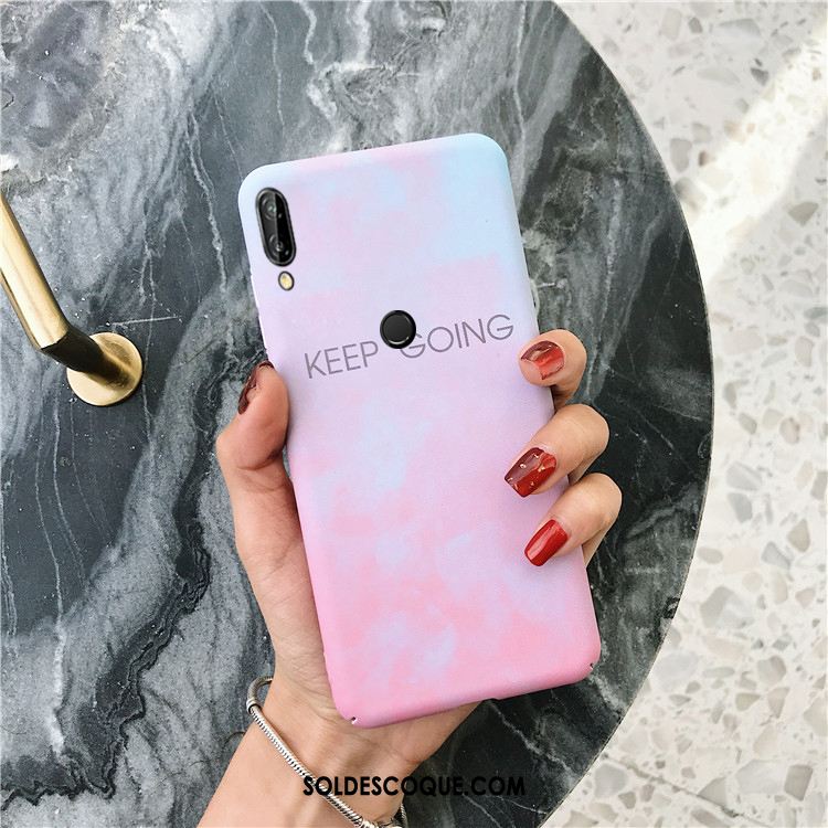 Coque Huawei P20 Lite Bleu Étui Frais Incassable Petit En Ligne