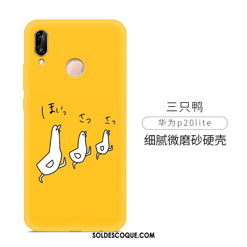 Coque Huawei P20 Lite Créatif Charmant Téléphone Portable Peinture Net Rouge Soldes