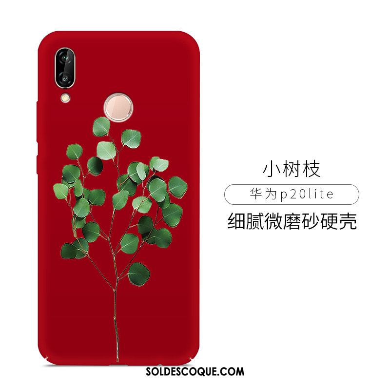 Coque Huawei P20 Lite Créatif Charmant Téléphone Portable Peinture Net Rouge Soldes