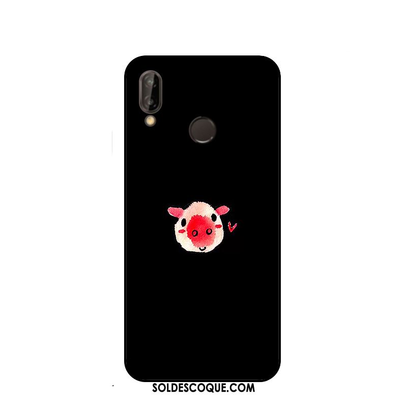 Coque Huawei P20 Lite Dessin Animé Téléphone Portable Étui Rose Ornements Suspendus En Ligne