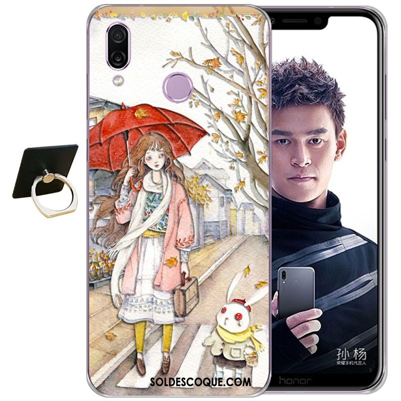 Coque Huawei P20 Lite Gaufrage Créatif Protection Silicone Dessin Animé Housse Soldes