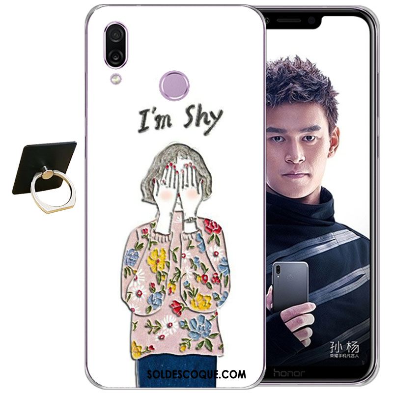 Coque Huawei P20 Lite Gaufrage Créatif Protection Silicone Dessin Animé Housse Soldes